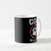 Hunde Walker Hund Welpen Hundehalter Besitzer Kaffeetasse (VorderseiteRechts)