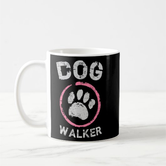 Hunde Walker Hund Welpen Hundehalter Besitzer Kaffeetasse (Links)
