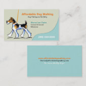 Hunde Walker Pet Business WFT Visitenkarte (Vorne/Hinten)