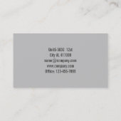 Hunde Walker Tierpflege Tierärztliche Haustiere Si Visitenkarte (Rückseite)