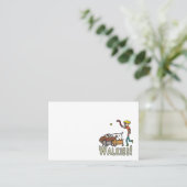 Hunde Walkies Visitenkarte (Stehend Vorderseite)