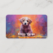 Hunde-Wander-Services-Visitenkarte Visitenkarte (Vorderseite)