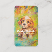 Hunde-Wander-Services-Visitenkarte Visitenkarte (Vorderseite)