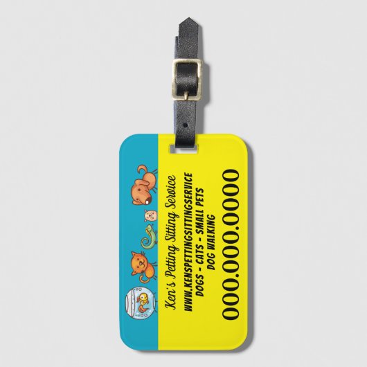 Hunde wandernde Tiere Sitzen Gepäckanhänger (Vorderseite Vertikal)