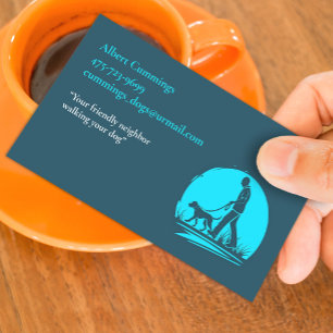 Hunde Wanderung Haustiere Sitzplatz Visitenkarte