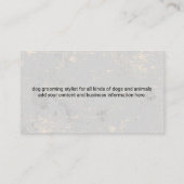 Hunde Wash | Schafe Visitenkarte (Rückseite)