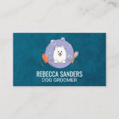 Hunde Wash | Tierbaumwerkzeuge Visitenkarte (Vorderseite)