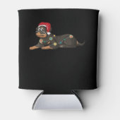 Hunde Weihnachten Klassischer T - Shirt_1 Dosenkühler (Vorderseite)