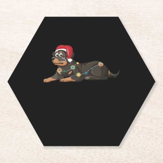 Hunde Weihnachten Klassischer T - Shirt_1 Untersetzer (Vorderseite)