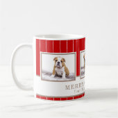 Hunde Weihnachten Personalisiert Begleiter 3 Foto  Kaffeetasse (Links)