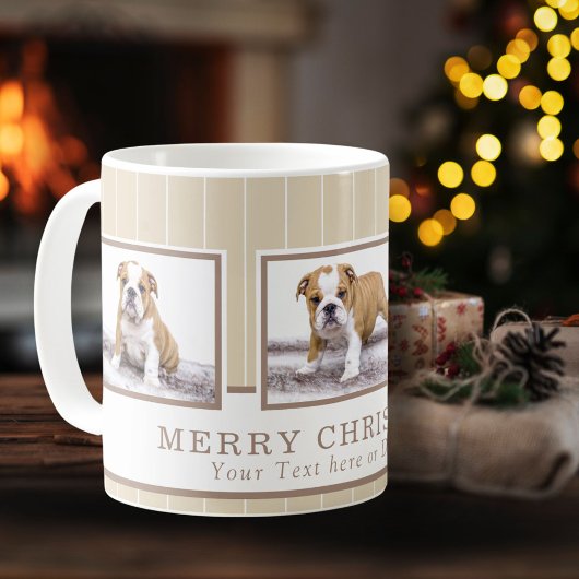 Hunde Weihnachten Personalisierten Haustier Foto C Kaffeetasse