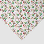 Hunde-Weihnachts-Tissue-Papier Seidenpapier (Detail)
