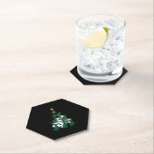 Hunde Weihnachtsbaum-Shirt - Hundeblijn (2) Untersetzer (Vor Ort)