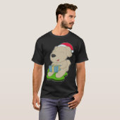 Hunde Weihnachtspaket T-Shirt (Vorne ganz)