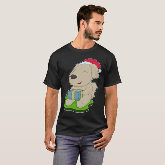 Hunde Weihnachtspaket T-Shirt (Vorne ganz)