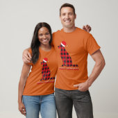 Hunde WeihnachtsRetro T-Shirt (Unisex)