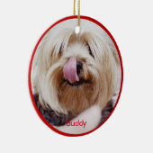 Hunde Weihnachtsschmuck hinzufügen Custom Foto (Rechts)