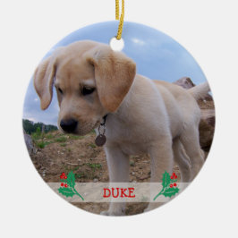 Hunde Weihnachtsschmuck Personalisiertes Foto