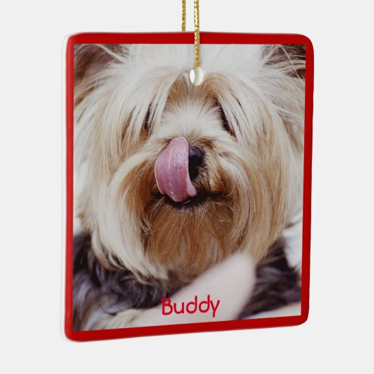 Hunde Weihnachtsschmuck Platz hinzufügen Custom Fo (Rechts)