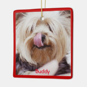 Hunde Weihnachtsschmuck Platz hinzufügen Custom Fo (Links)