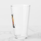 Hunde, weil Menschen gruselig sind Glas (Links)