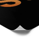 Hunde, weil Menschen Sind zum Kotzen Poster (Ecke)