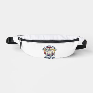 Hunde-Weisheits-Shirt Vintage Bulldoggen-Lektion G Bauchtasche