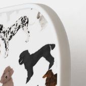 Hunde weiß pickleball schläger (Linke Seite)