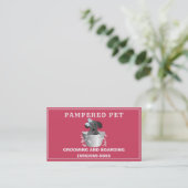 Hunde Wellness-Center-Berufungskarte Terminkarte (Stehend Vorderseite)