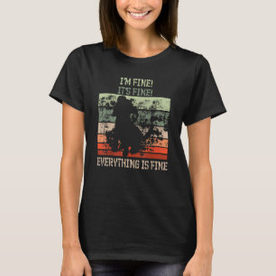 Hunde Welpe ich bin gut es ist alles ist gut T-Shirt