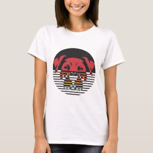 Hunde Welpe Shirt I Liebe Hunde Pfoten Herz Niedli