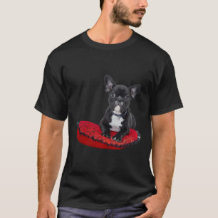 Hunde Welpen Haustiere Bulldog Lover Tiere Französ T-Shirt