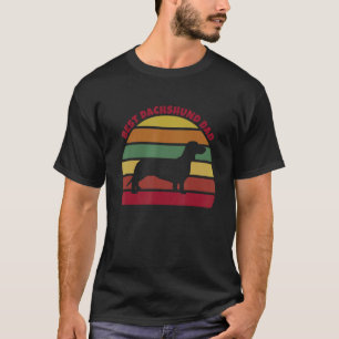 Hunde Welpen Hund Tier Vater Mum Dackel 1 T-Shirt