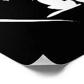 Hunde Welpen und Ba1 Poster (Ecke)