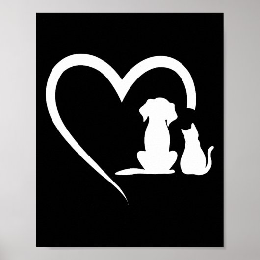Hunde Welpen und Ba1 Poster (Vorne)