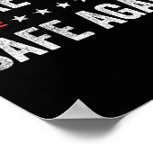 Hunde wieder in Sicherheit bringen - Funny Electio Poster (Ecke)