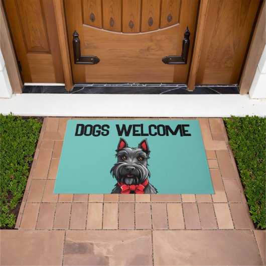 Hunde willkommen fußmatte (Außenbereich)