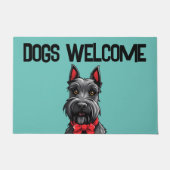 Hunde willkommen fußmatte (Vorderseite)