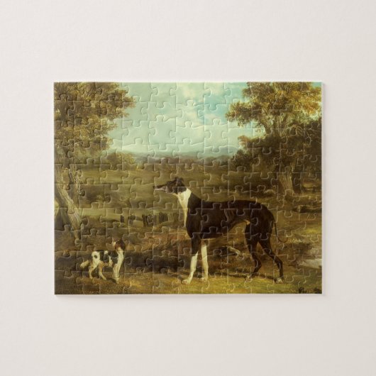 Hunde, Windhund und Spaniel, Doctor Fop by Herring Puzzle (Horizontal)