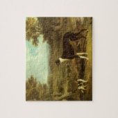 Hunde, Windhund und Spaniel, Doctor Fop by Herring Puzzle (Vertikal)