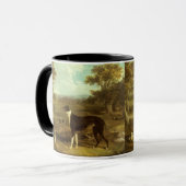 Hunde, Windhund und Spaniel, Doctor Fop by Herring Tasse (Vorderseite Links)