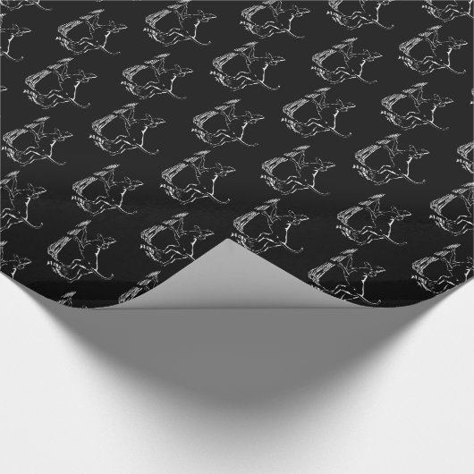 Hunde Wrapping Papier Jagd Hunde Geschenkpapier (Ecke)