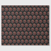 Hunde Wrapping Papier Jagd Hunde Geschenkpapier (Flach)