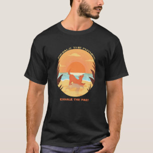 Hunde-Yoga-Haltung Zitat Für Hund Beim Yoga Machen T-Shirt