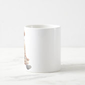 Hunde Yoga-Kaffee Kaffeetasse (Mittel)