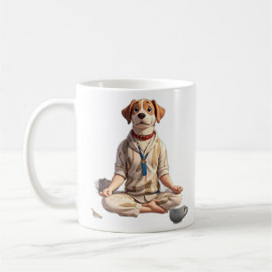 Hunde Yoga-Kaffee Kaffeetasse