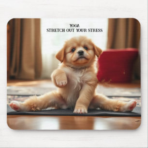 Hunde Yoga Mousepad