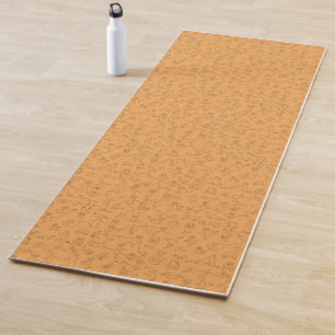 Hunde Yoga-Pose. Yoga mit Hunden Yogamatte