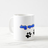 Hunde Zauber Liebe Kaffeetasse (Vorderseite Links)