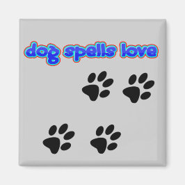 Hunde Zauber Liebe Magnet